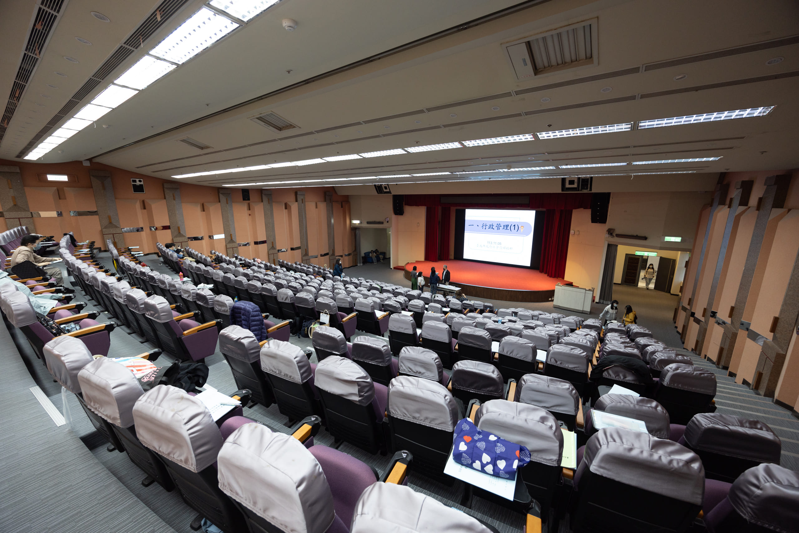 場域圖片 國際會議廳-座位區後方