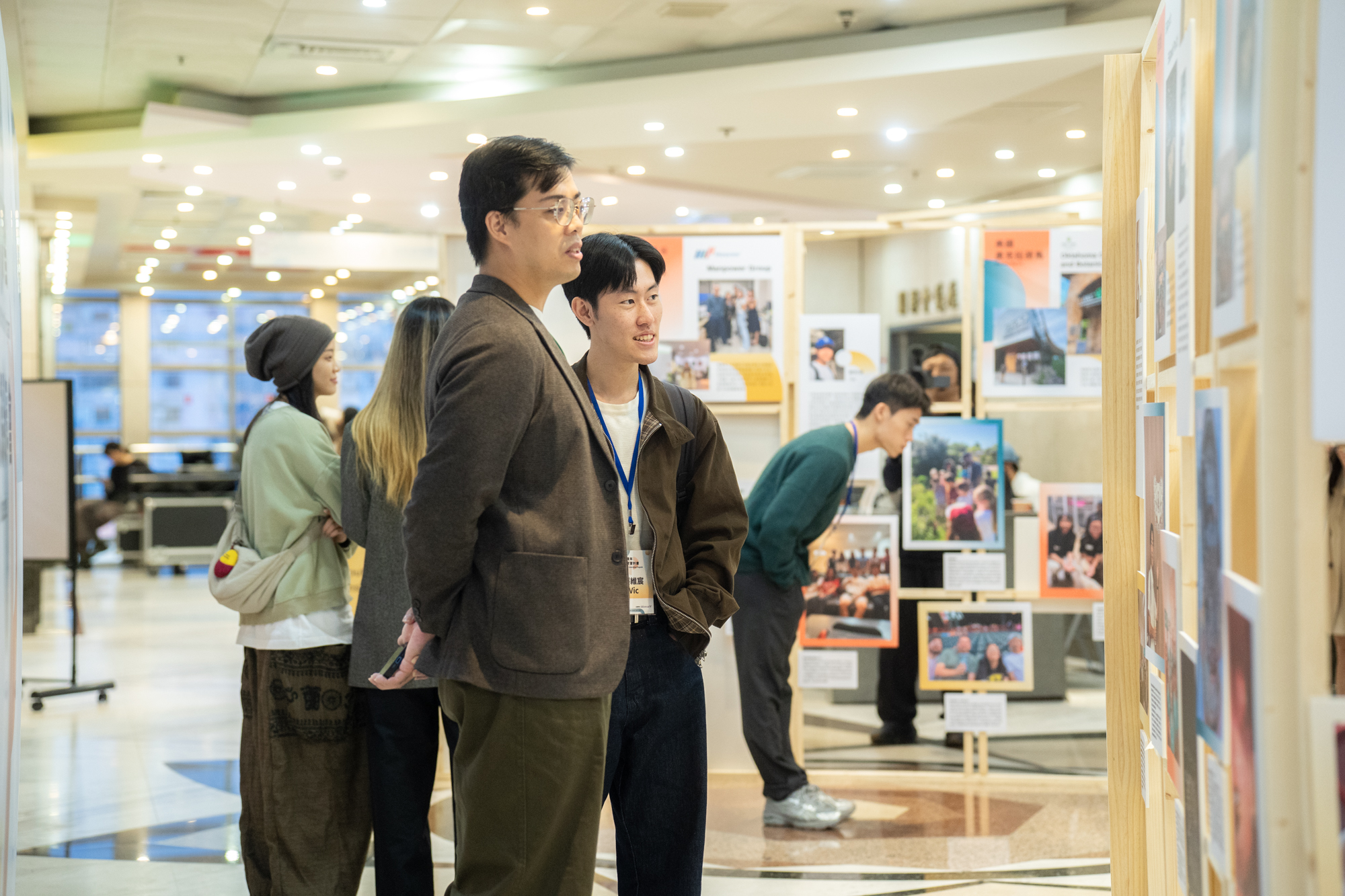 相關圖片 成果分享會展示區