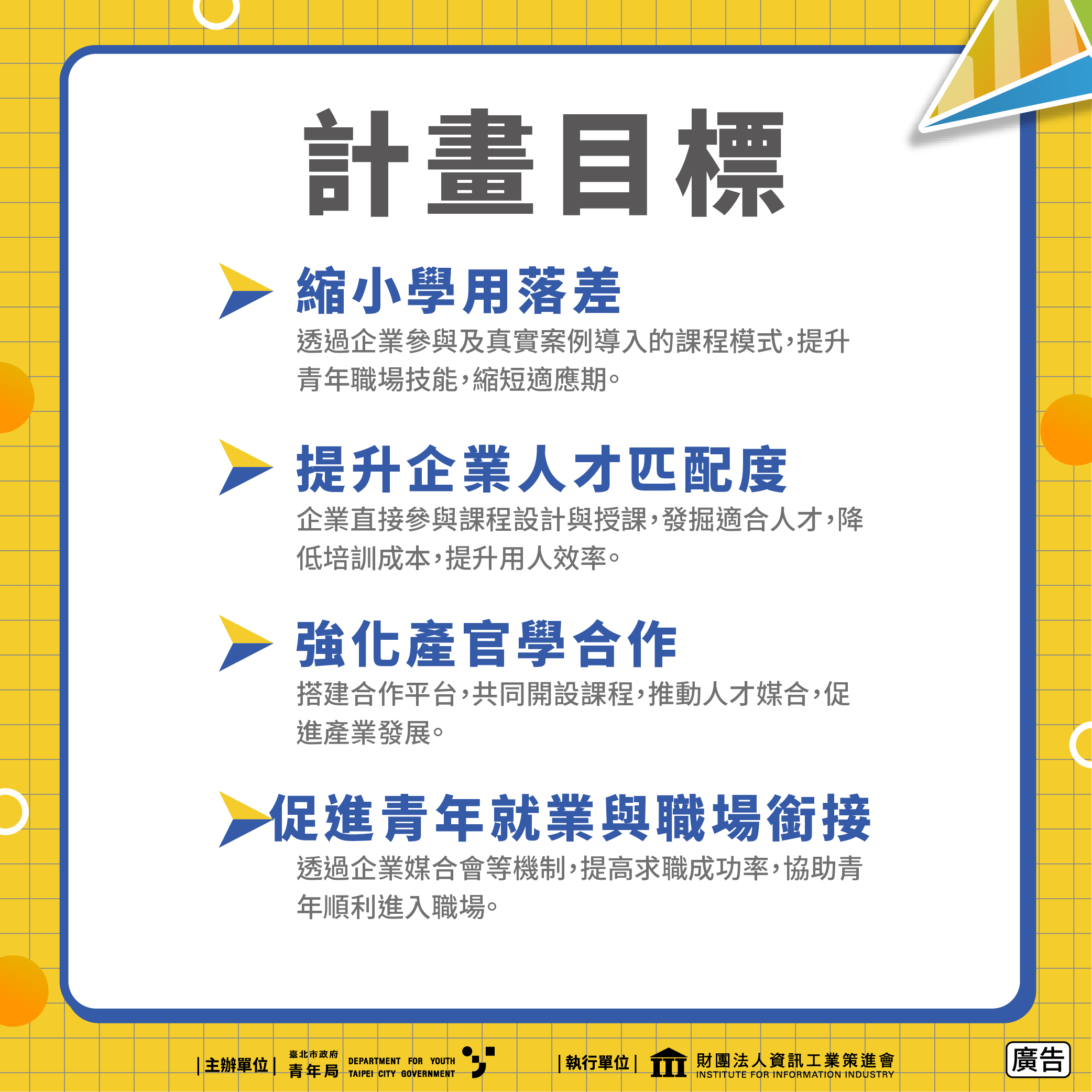 相關圖片 計畫目標