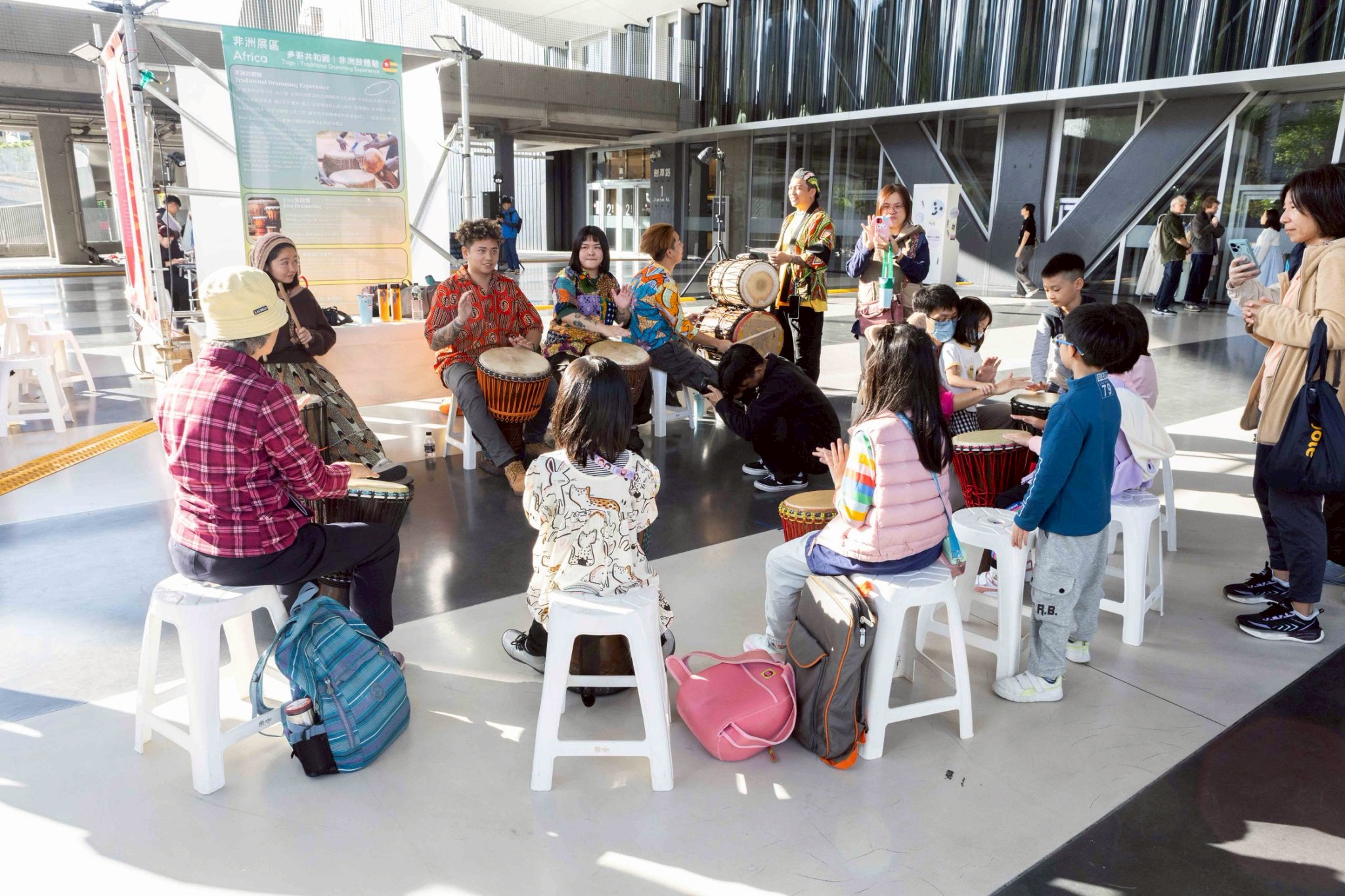 相關圖片 圖7-西非鼓節奏體驗