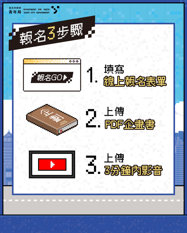相關圖片 報名3步驟說明