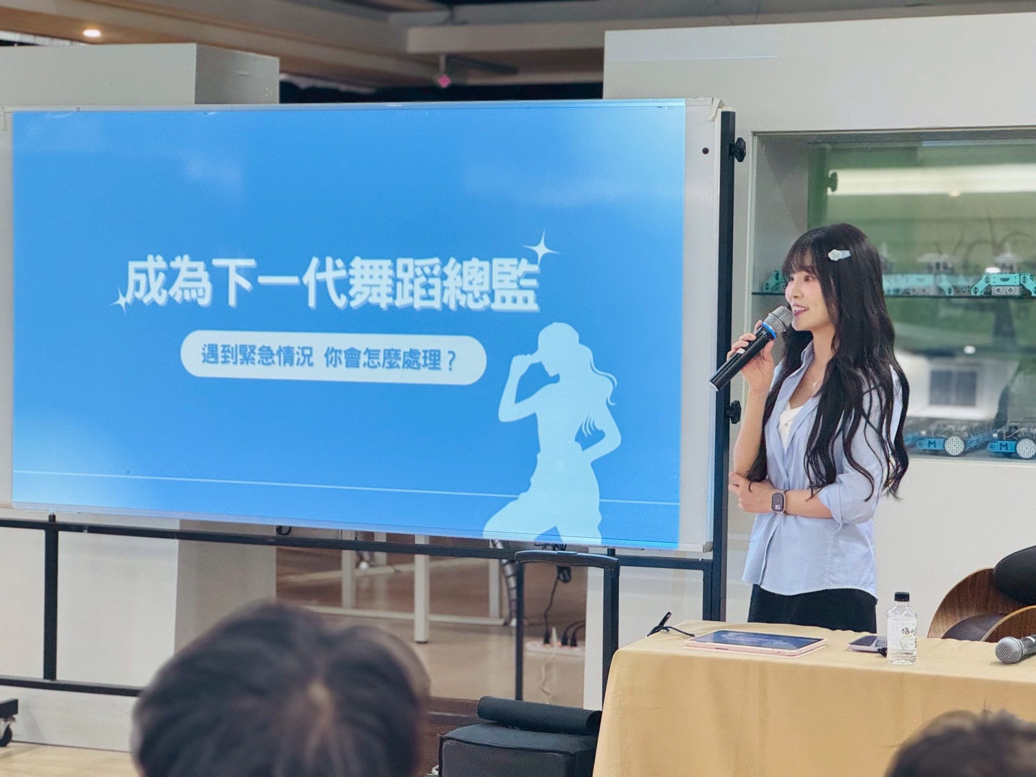 相關圖片 Fubon Angels大頭—跳出框架，舞出非典型職涯新高度！與民眾分享職涯成長經驗