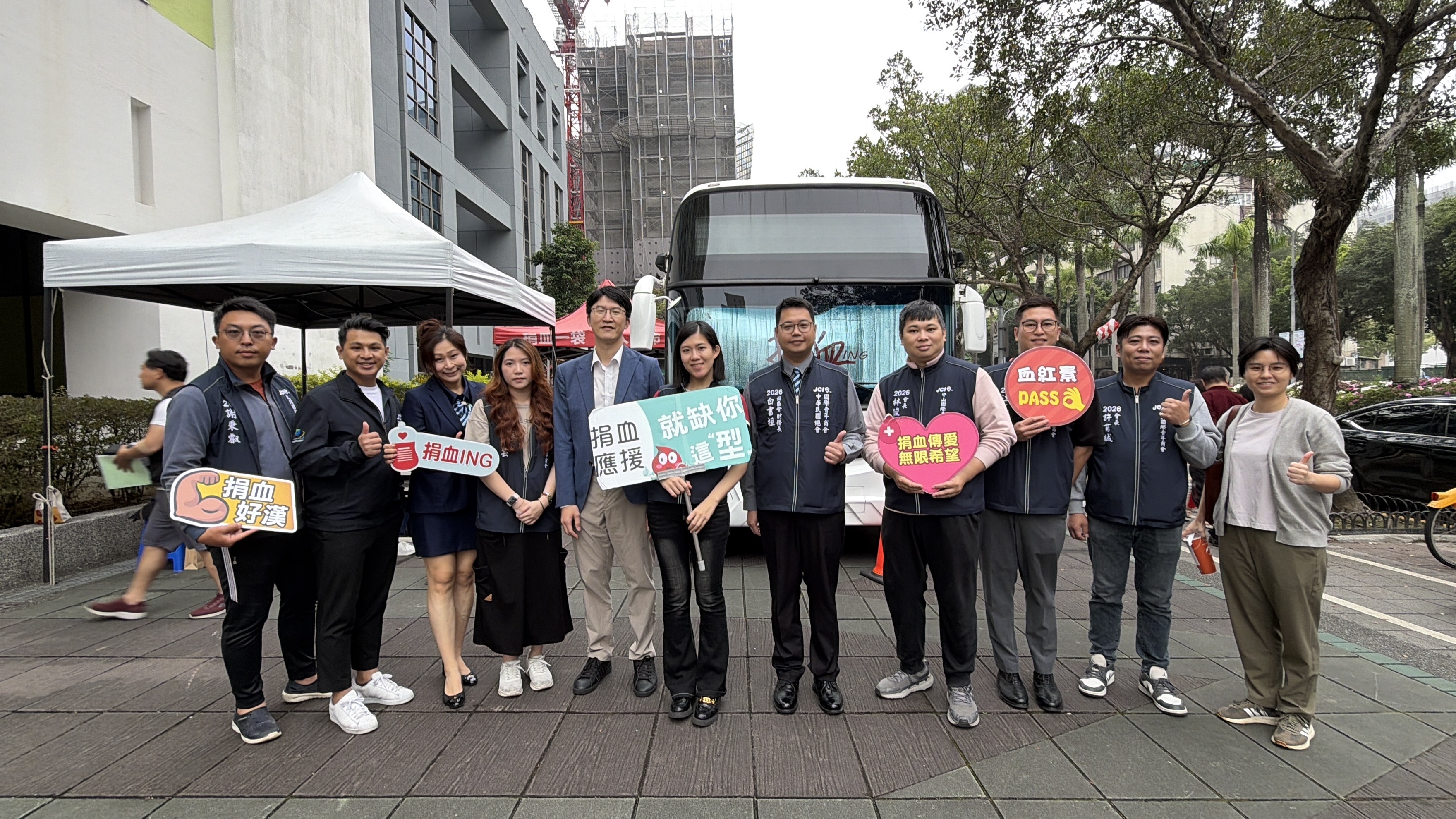 相關圖片 響應329青年節，青年揪團捐血做公益